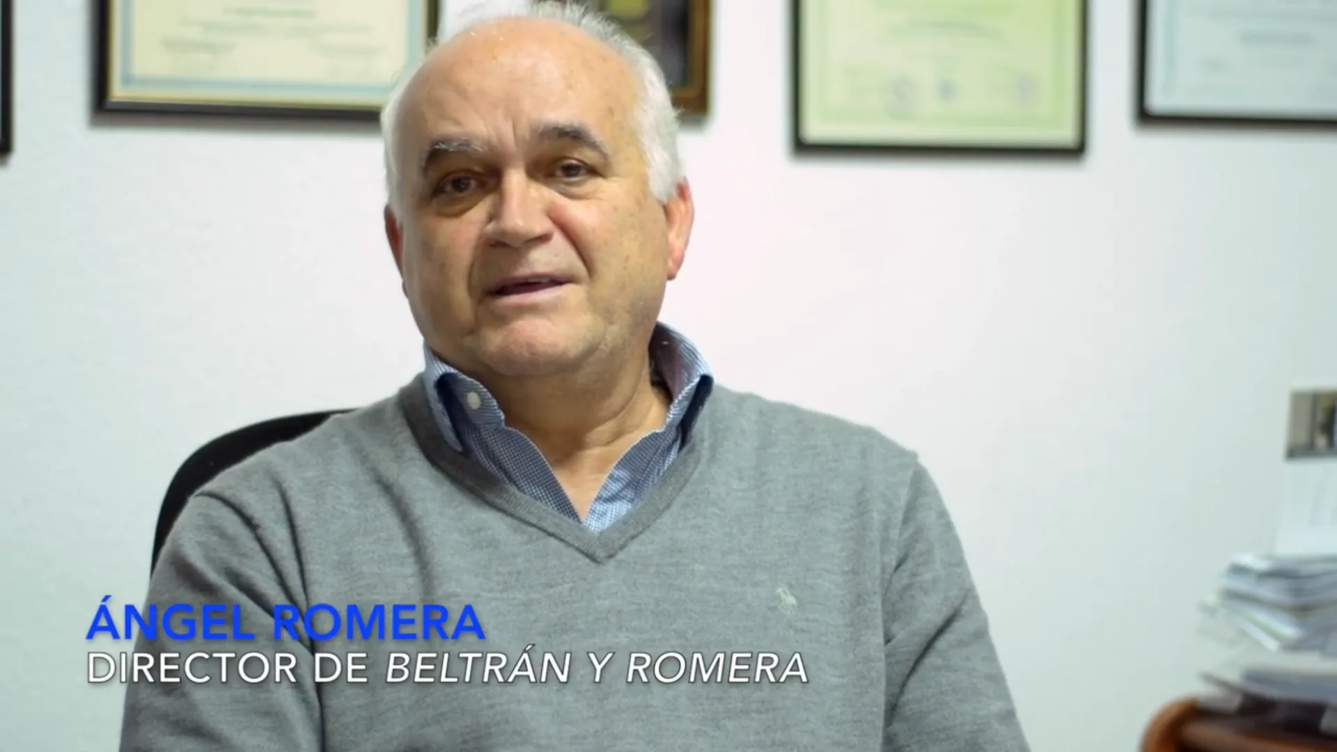 Ángel Romera, director de Beltrán y Romera